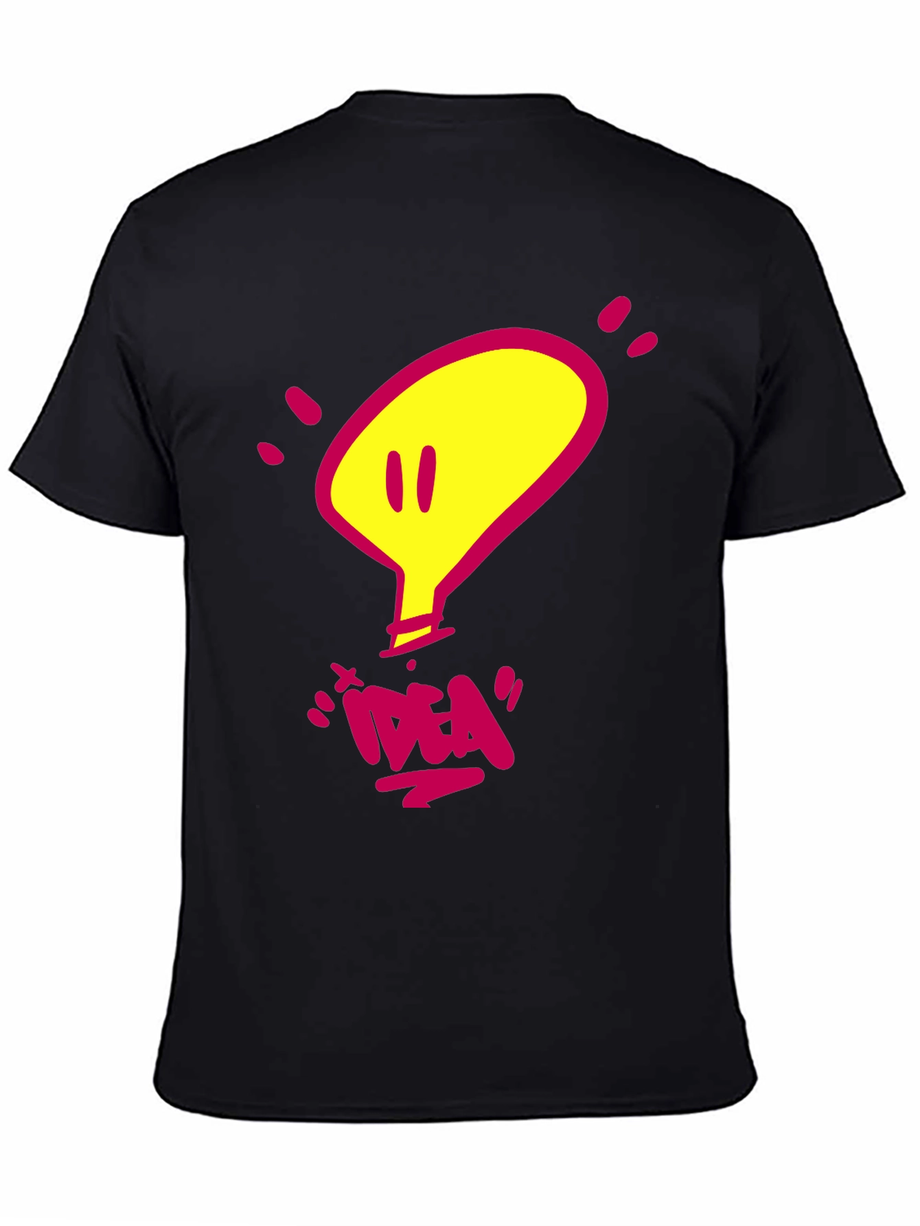 Idea Light Bulb Graphic T-Shirt