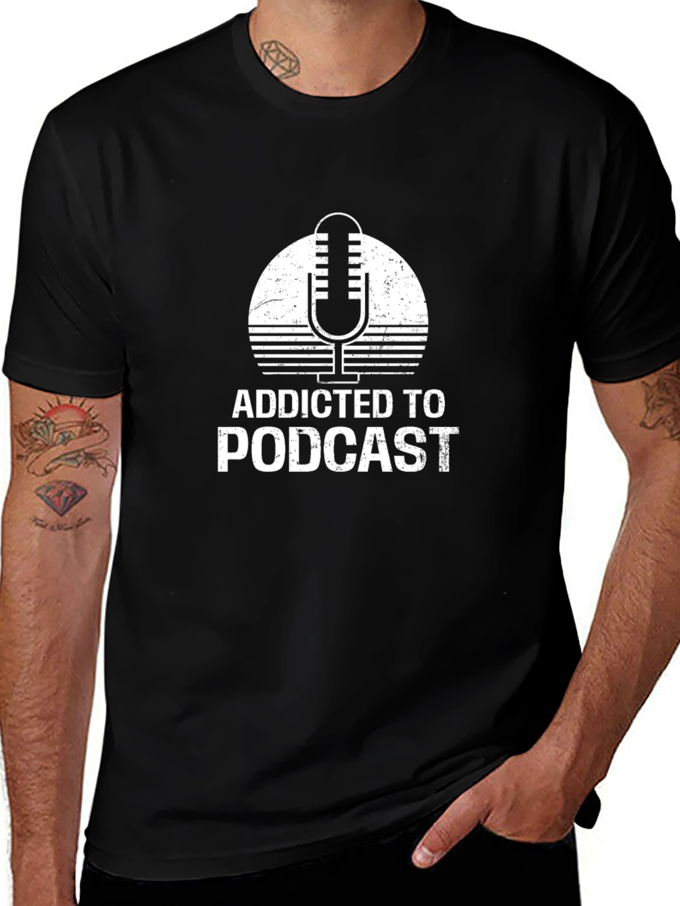 Addicted to Podcast T-Shirt