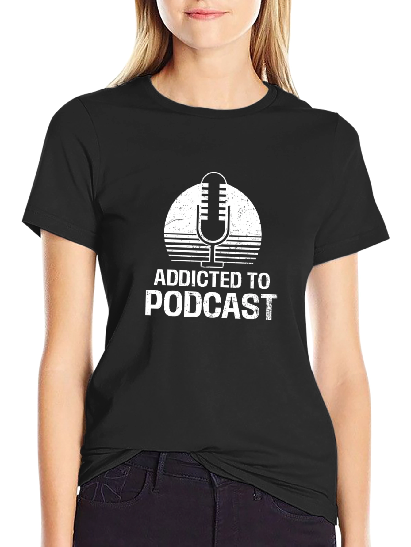 Addicted to Podcast T-Shirt