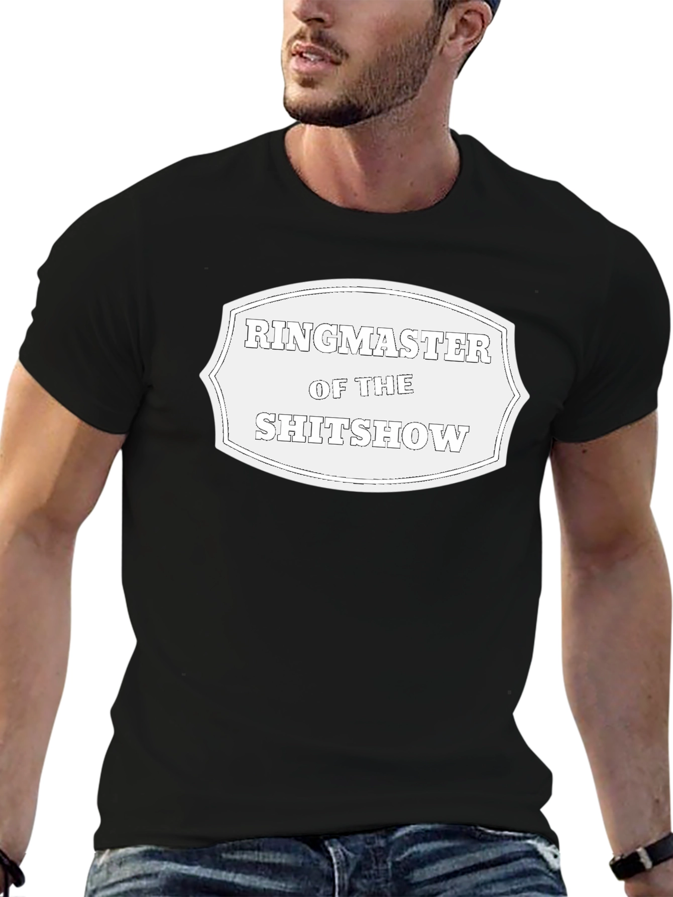 Ringmaster of the Sh*tshow Black T-Shirt