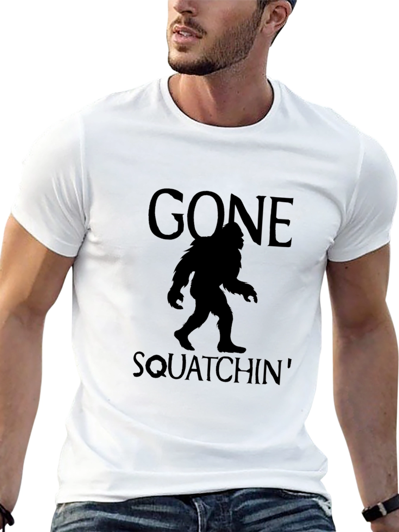 Gone Squatchin Bigfoot T-Shirt