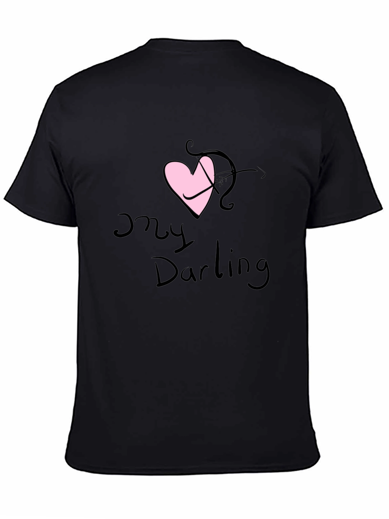 My Darling Cupid Arrow Heart Valentines T-Shirt