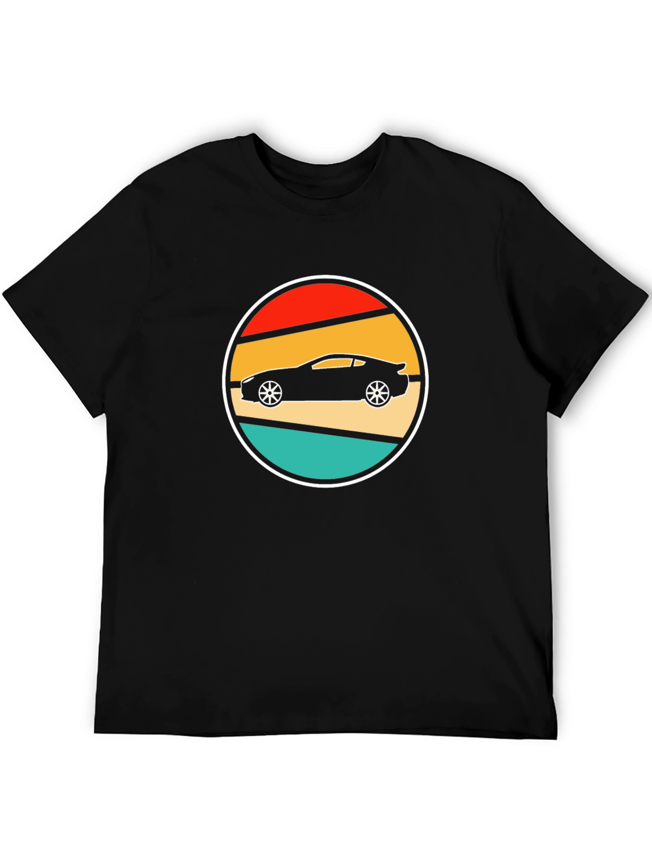 Retro Car Graphic Tee - Classic Style