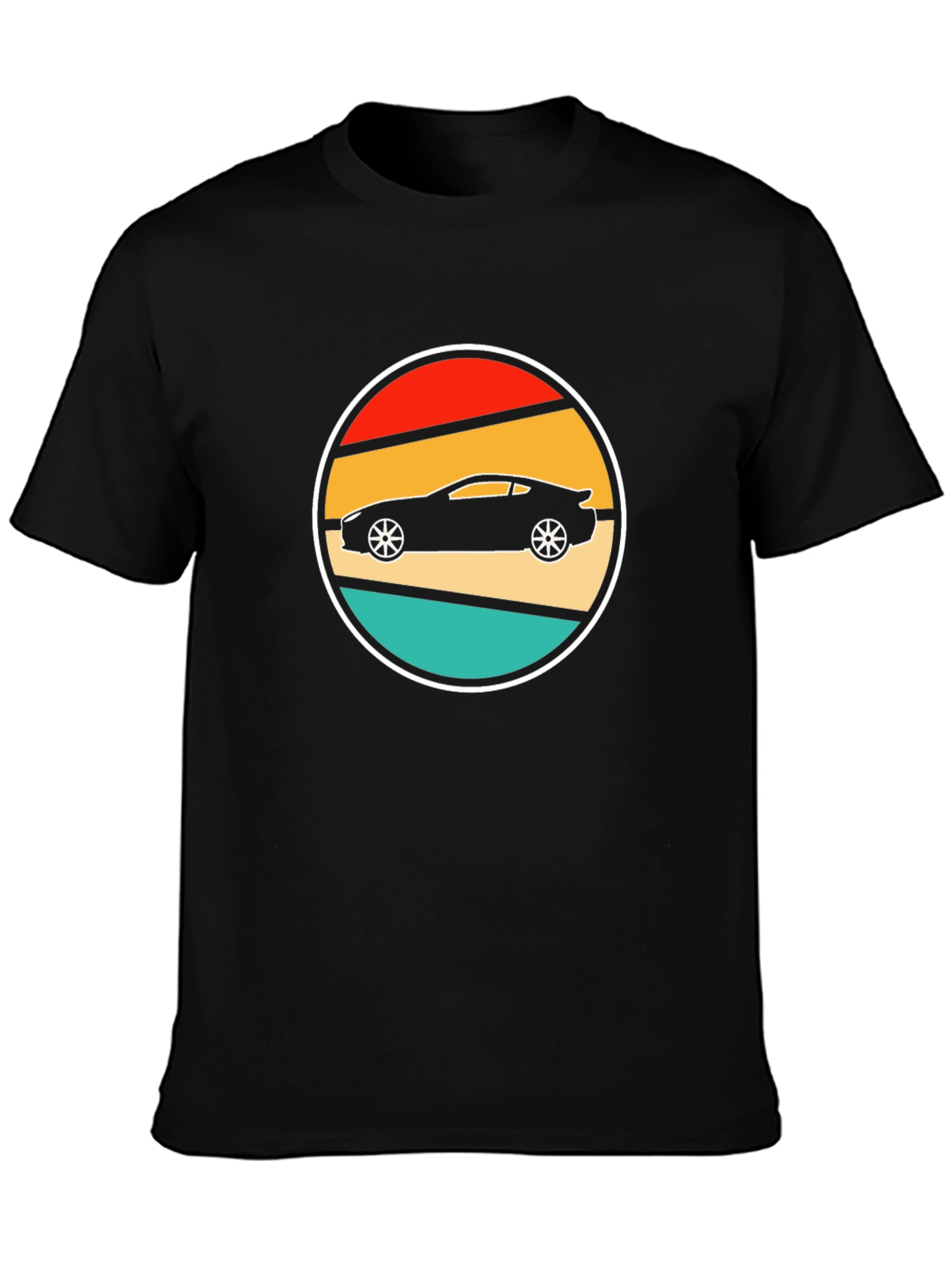 Retro Car Graphic Tee - Classic Style
