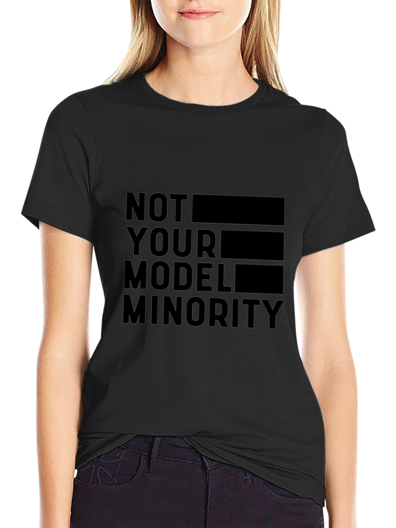 Statement Tee: Not Your Model Minority