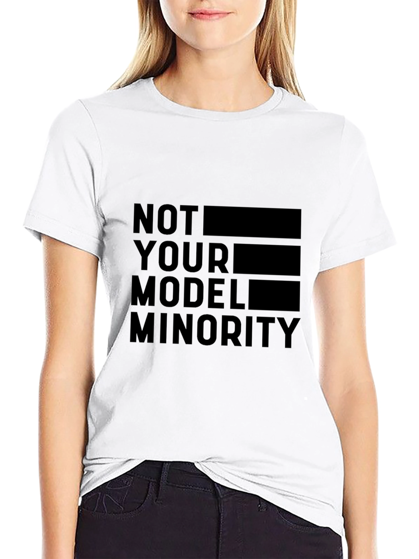 Statement Tee: Not Your Model Minority
