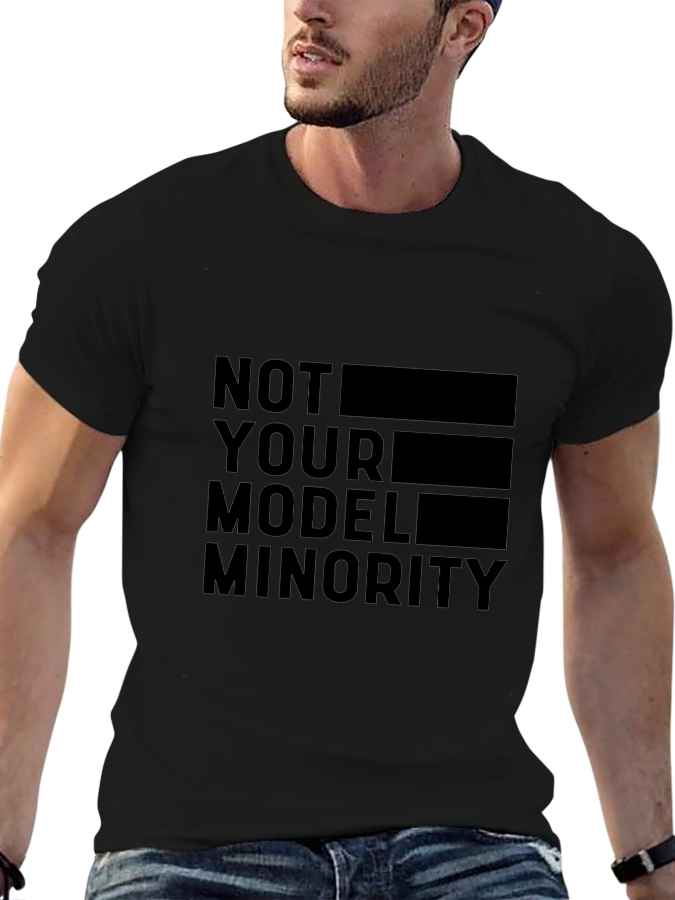 Statement Tee: Not Your Model Minority
