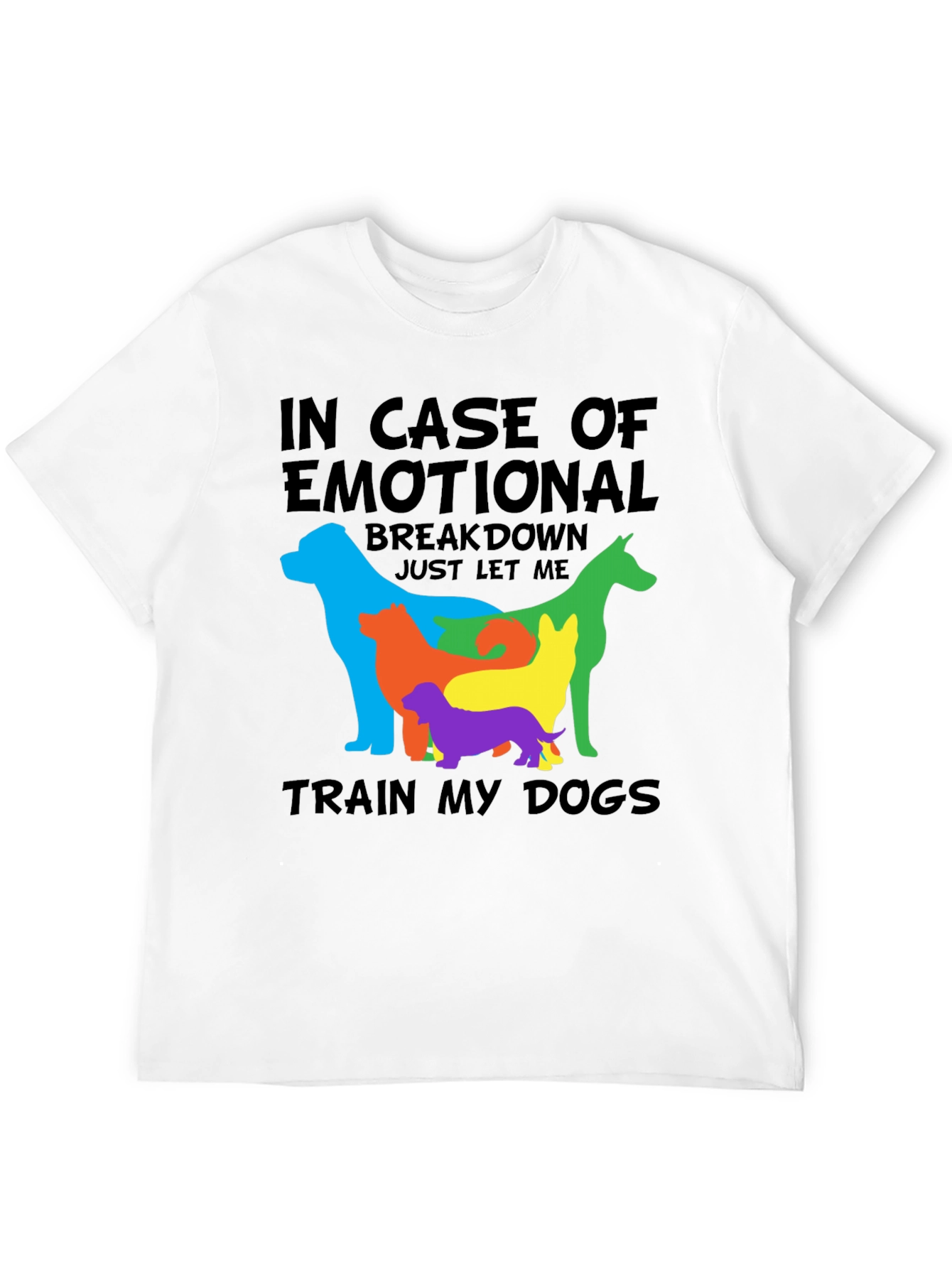 Emotional Support Dogs Graphic Tee