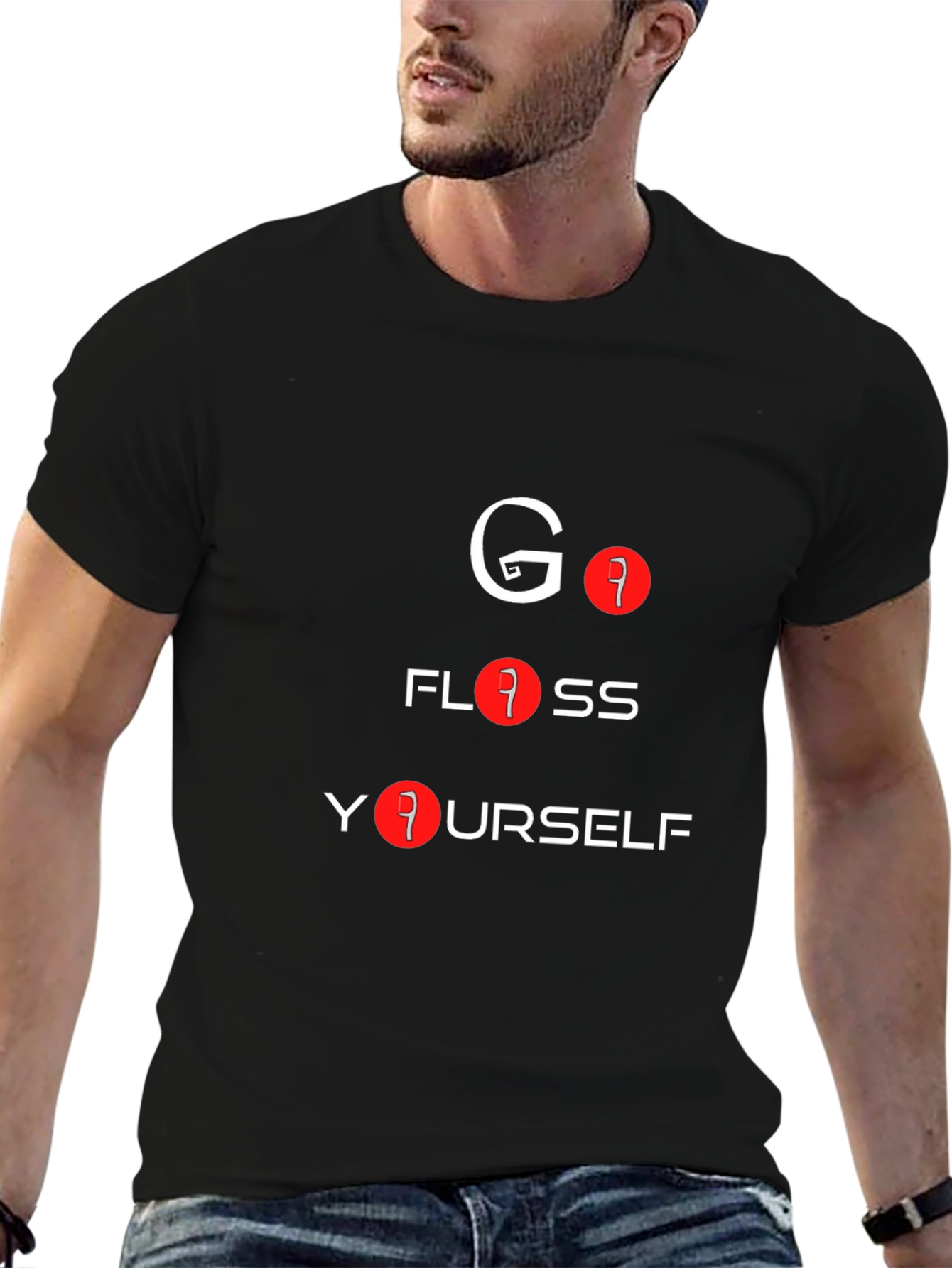Go Floss Yourself Graphic T-Shirt