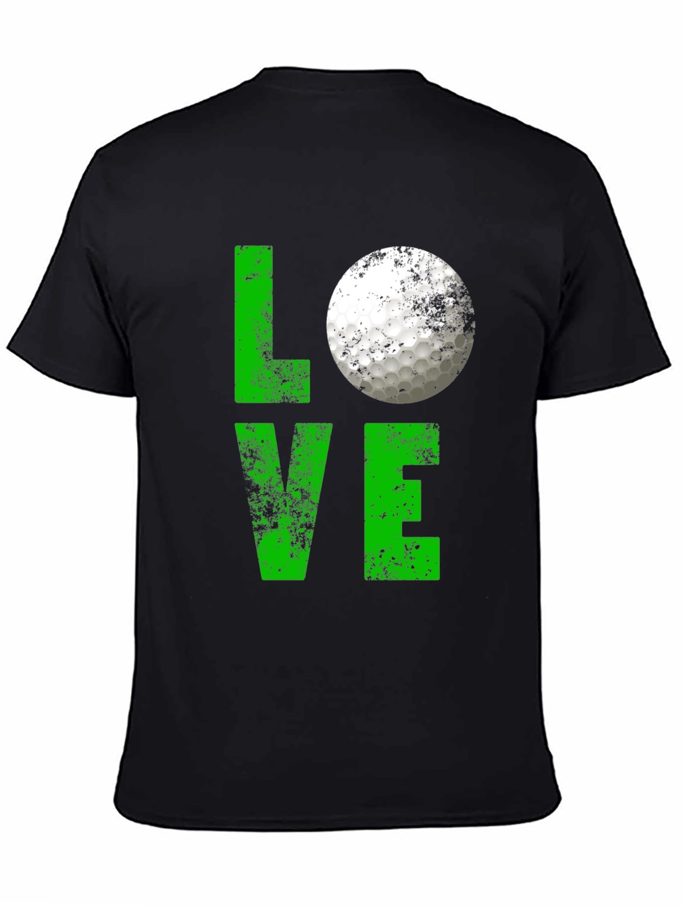 Love Golf Tee - Golf Ball Graphic T-Shirt
