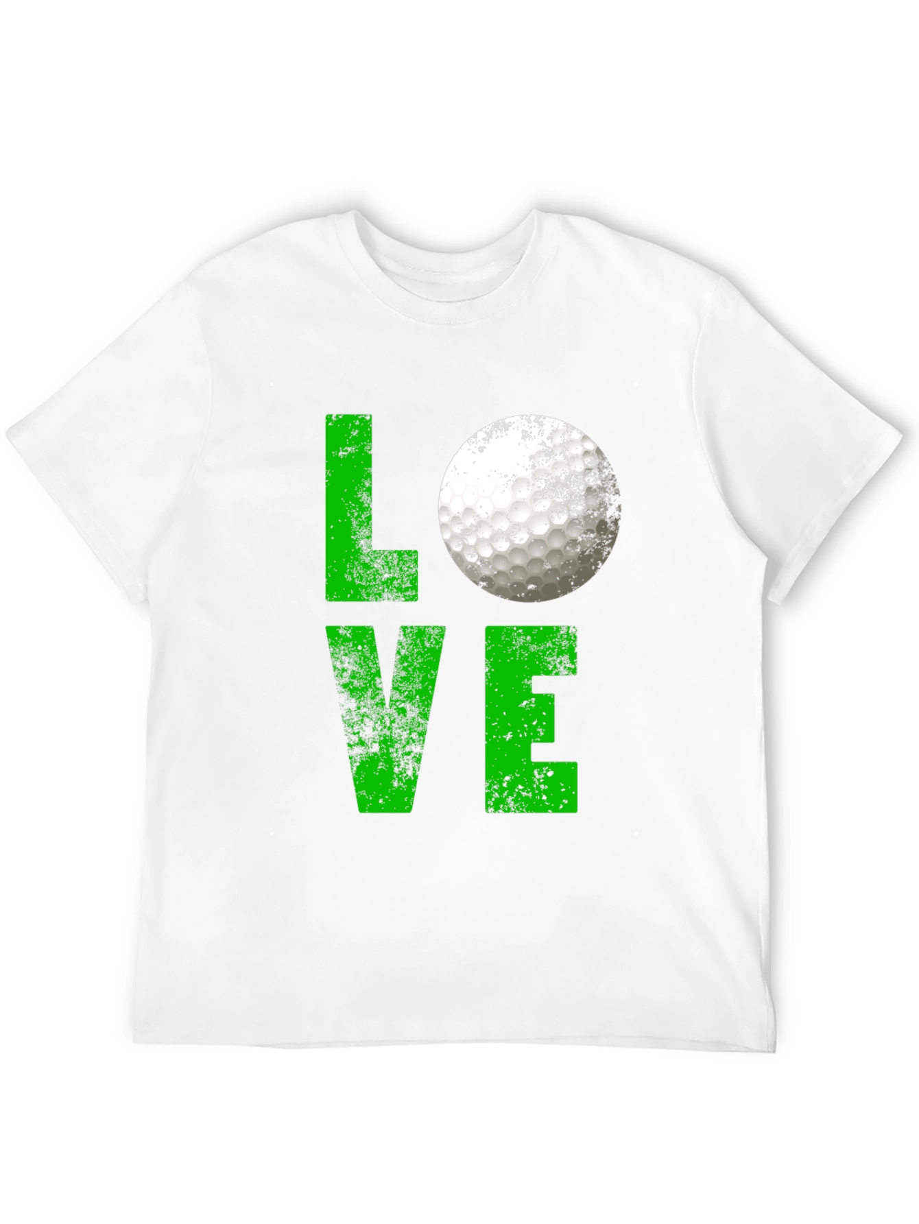 Love Golf Tee - Golf Ball Graphic T-Shirt