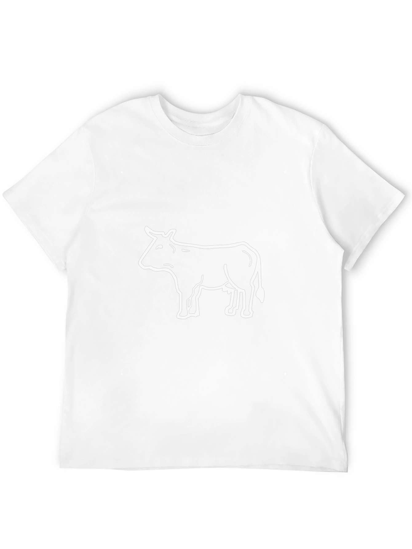 Cow Graphic Black T-Shirt