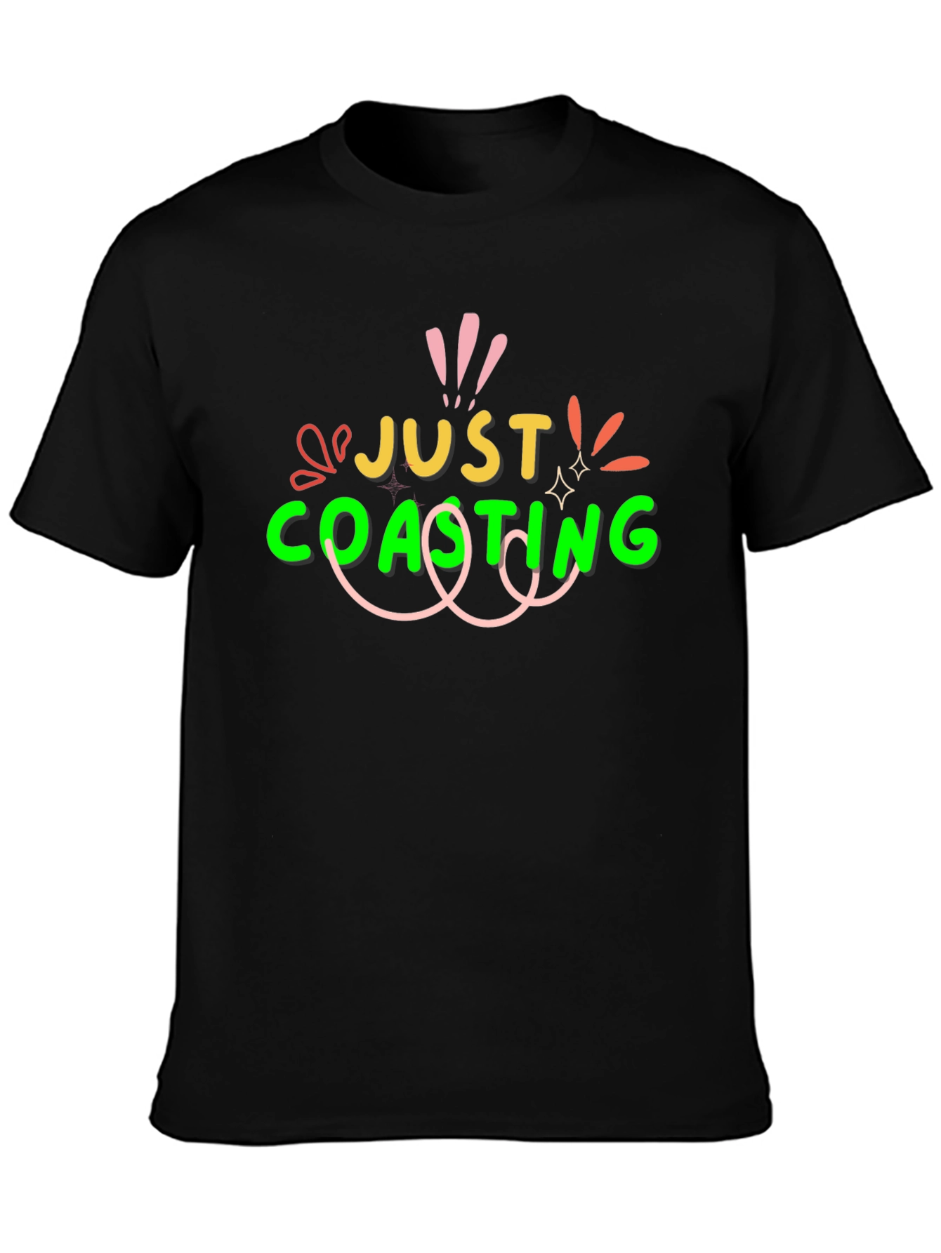 Just Coasting Graphic T-Shirt
