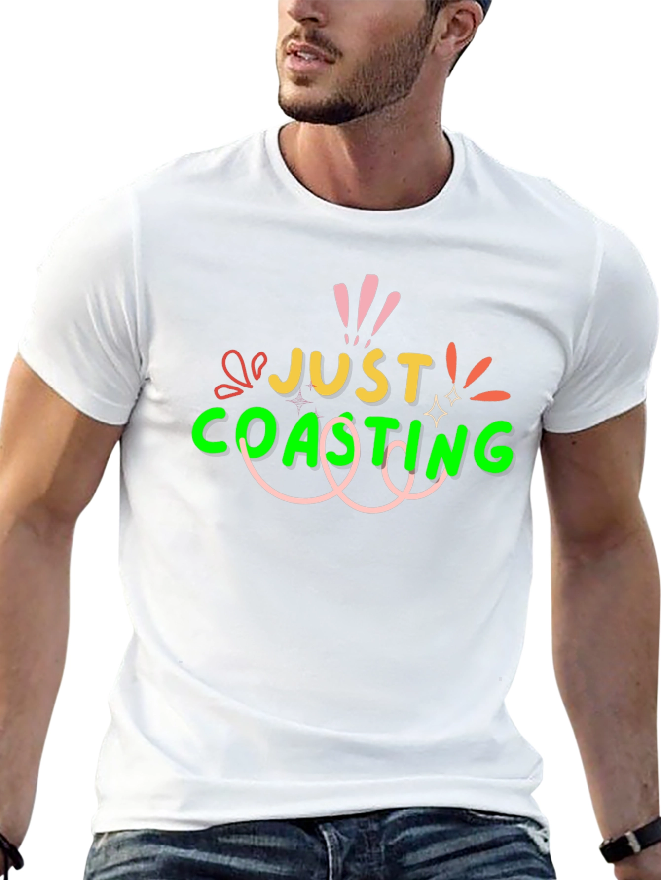Just Coasting Graphic T-Shirt