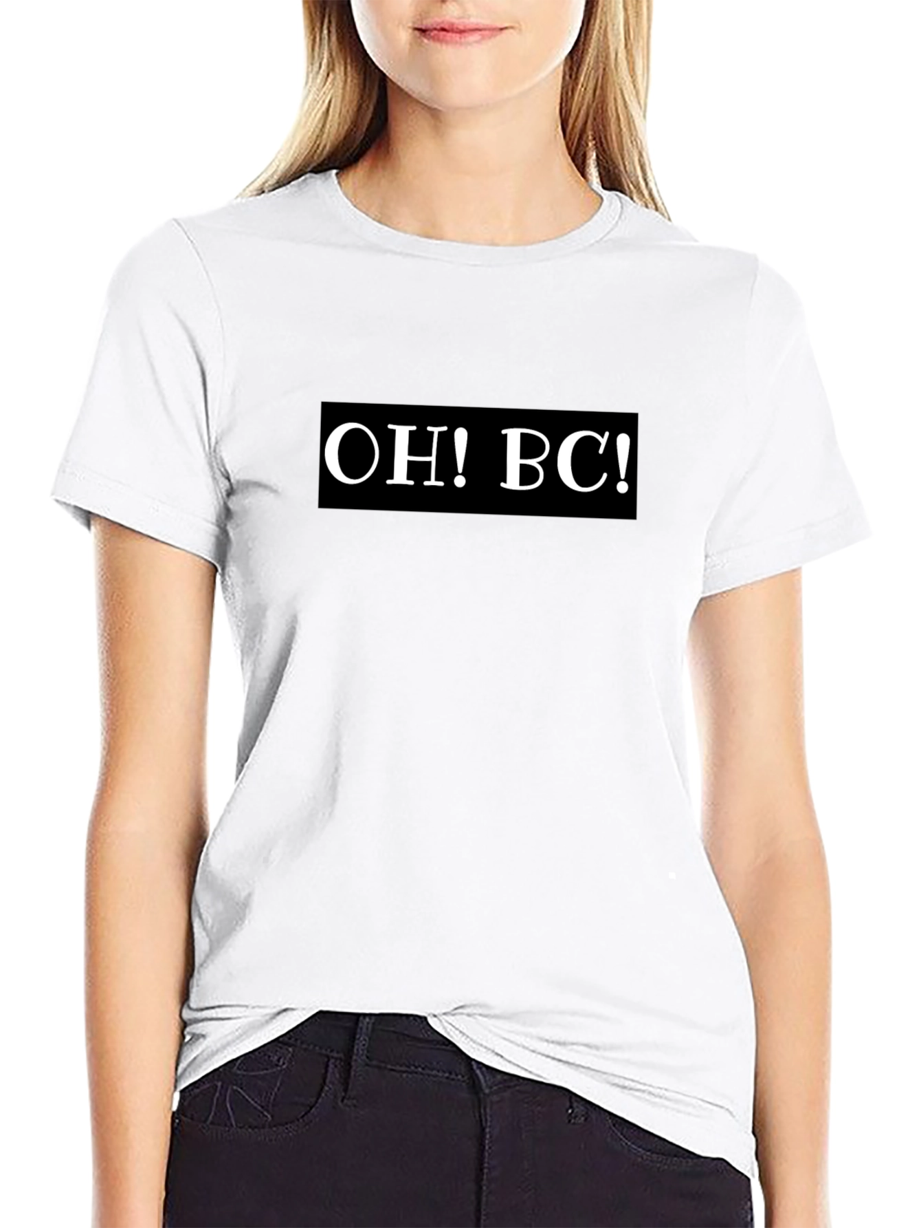OH! BC! T-Shirt - Classic Crew Neck Casual Style