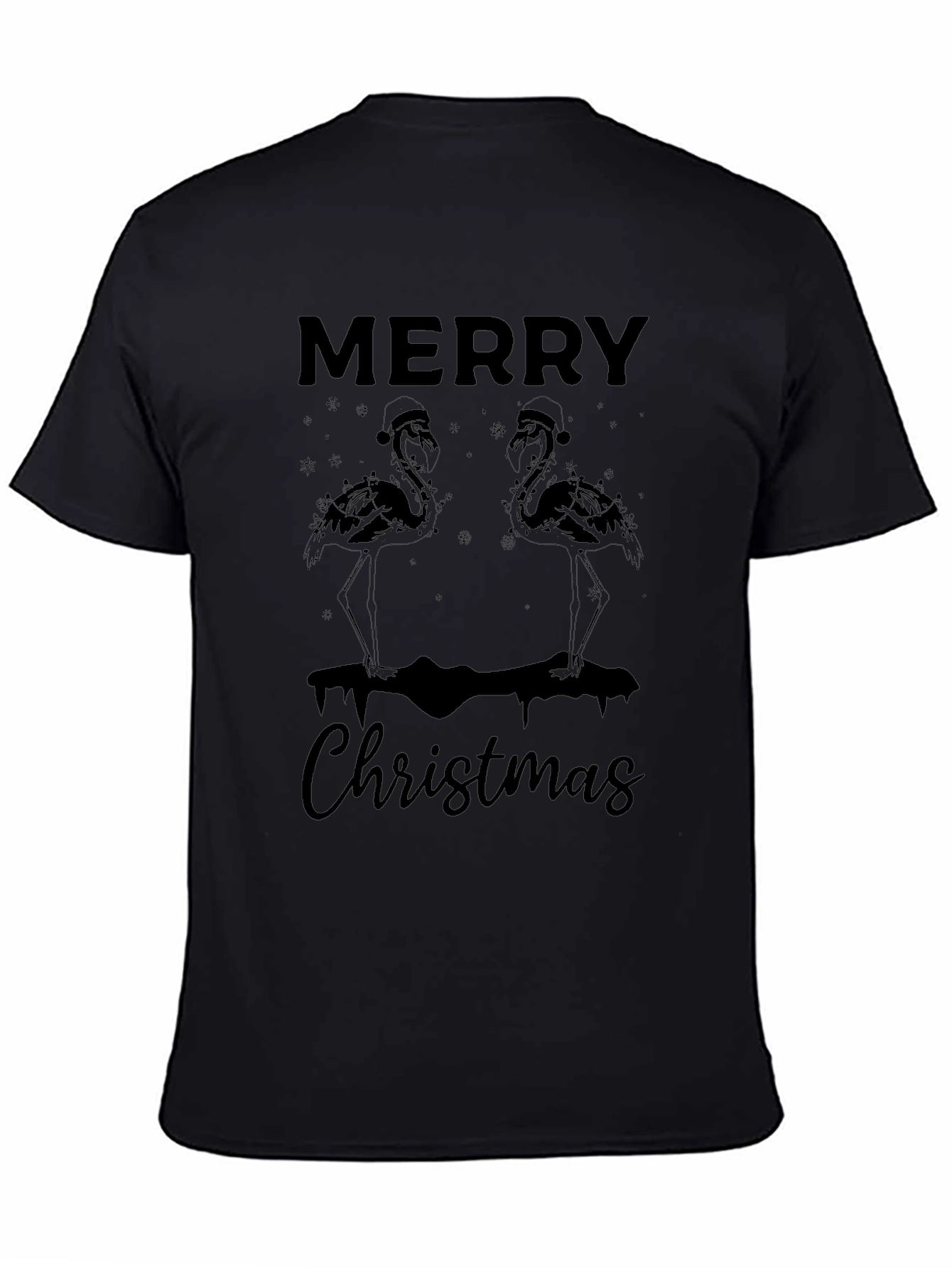 Merry Christmas Flamingo T-Shirt