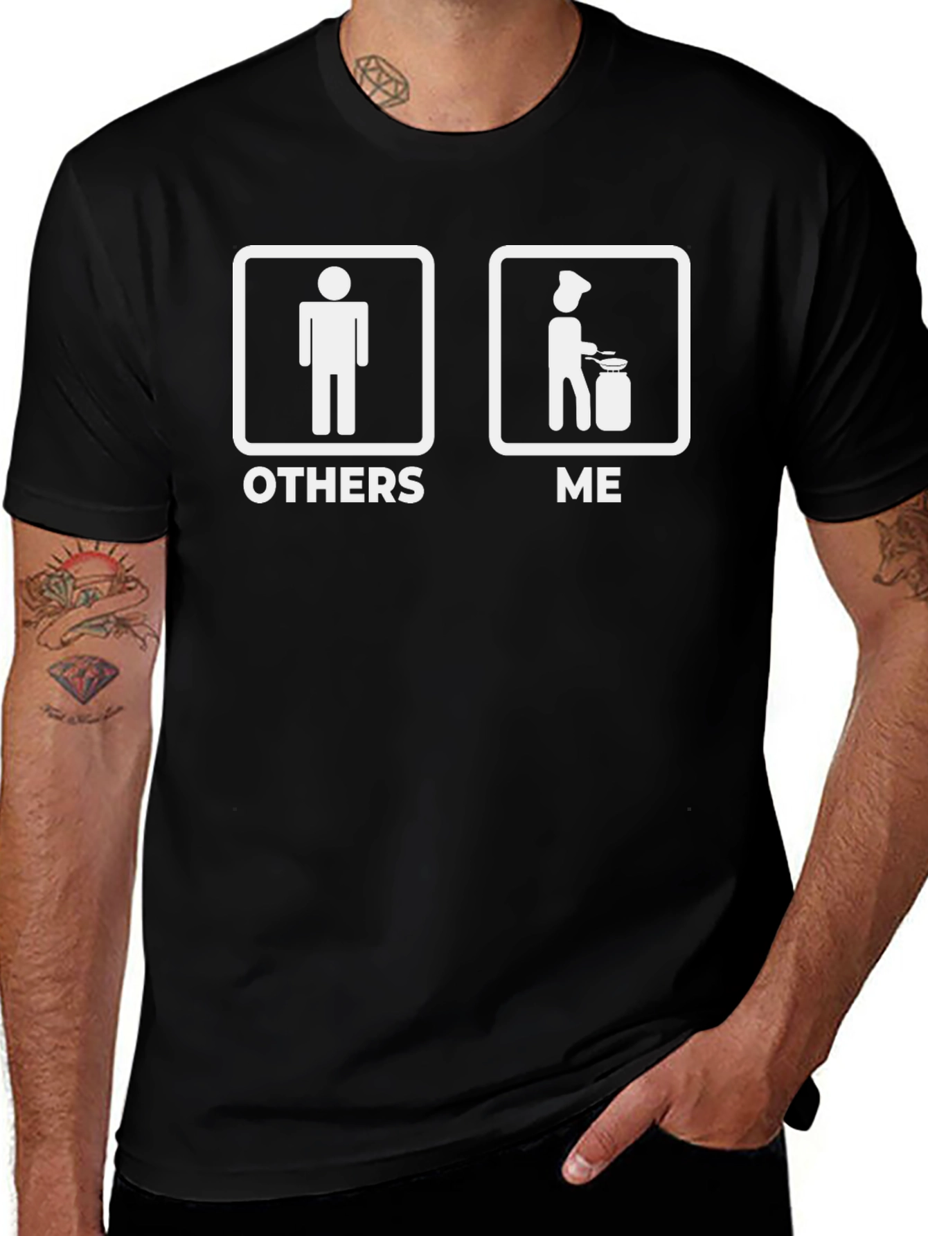Humorous Others vs. Me Chef T-Shirt