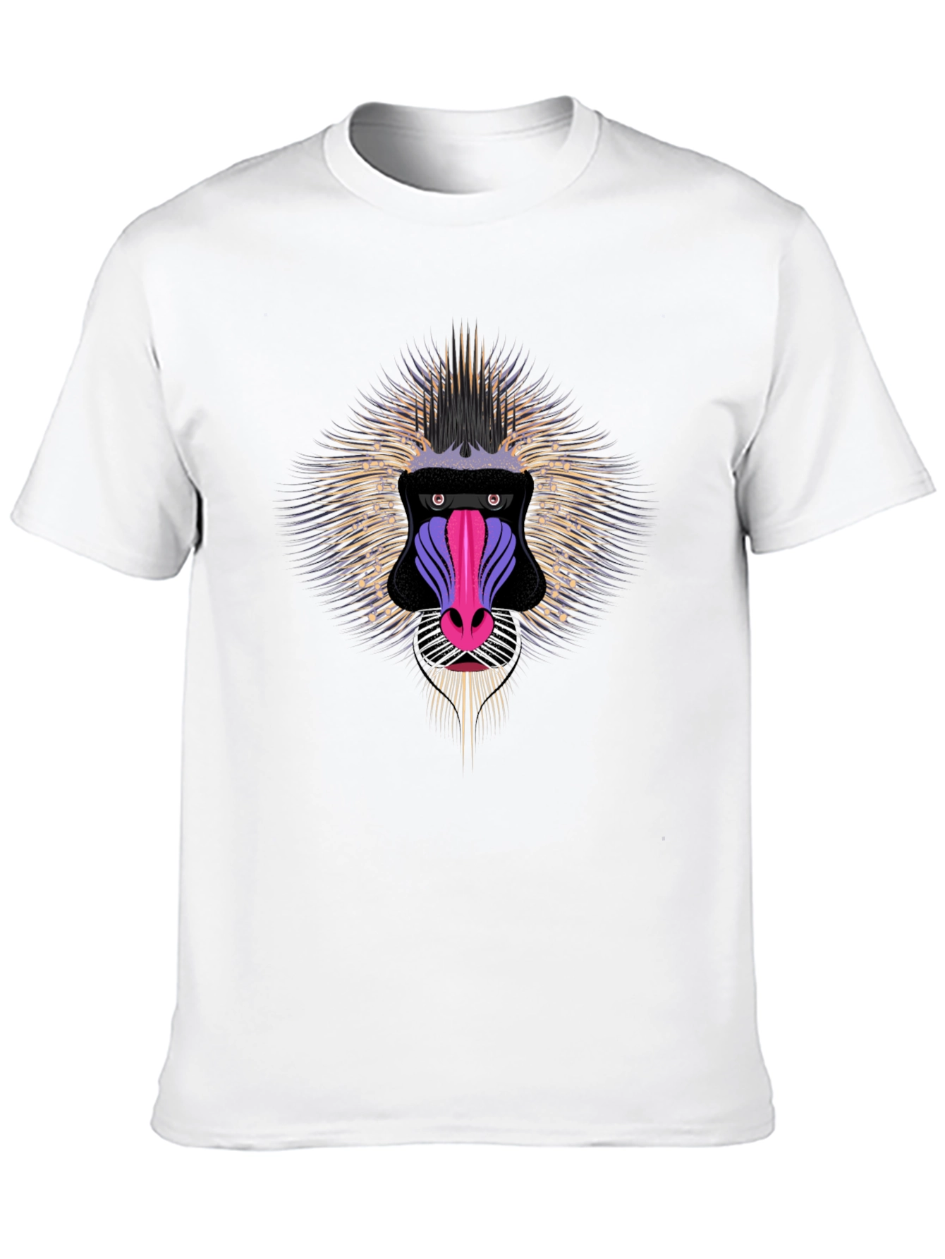 Mandrill Graphic T-Shirt - Bold Animal Design