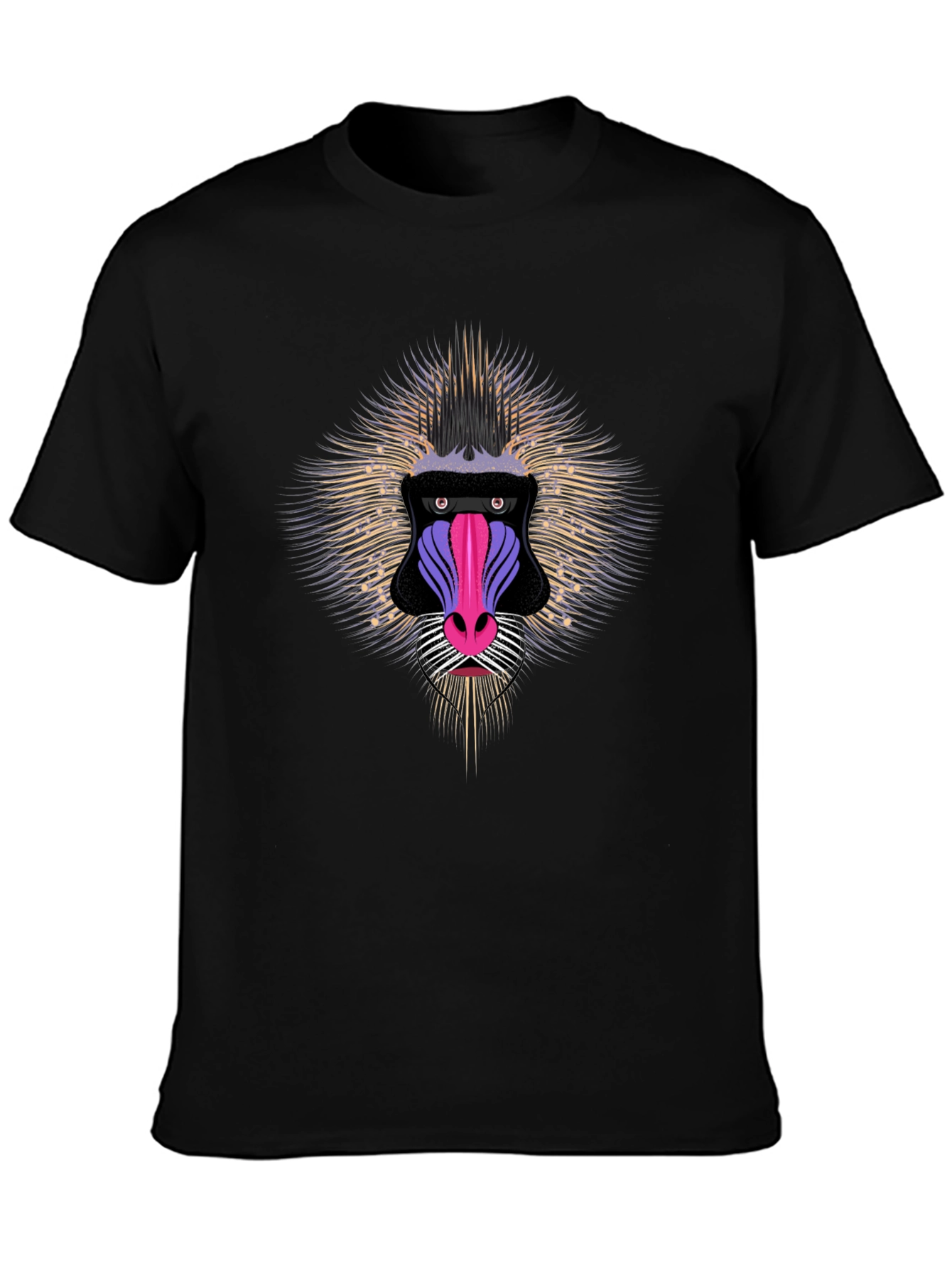 Mandrill Graphic T-Shirt - Bold Animal Design