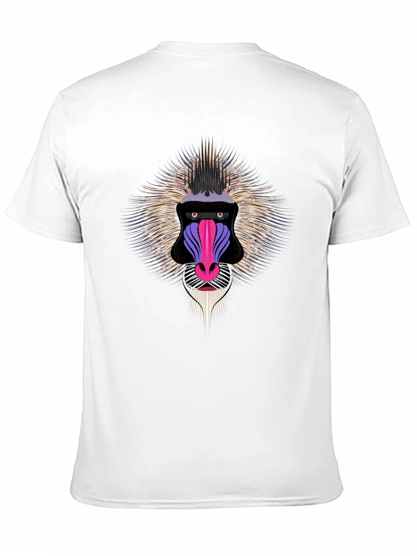 Mandrill Graphic T-Shirt - Bold Animal Design