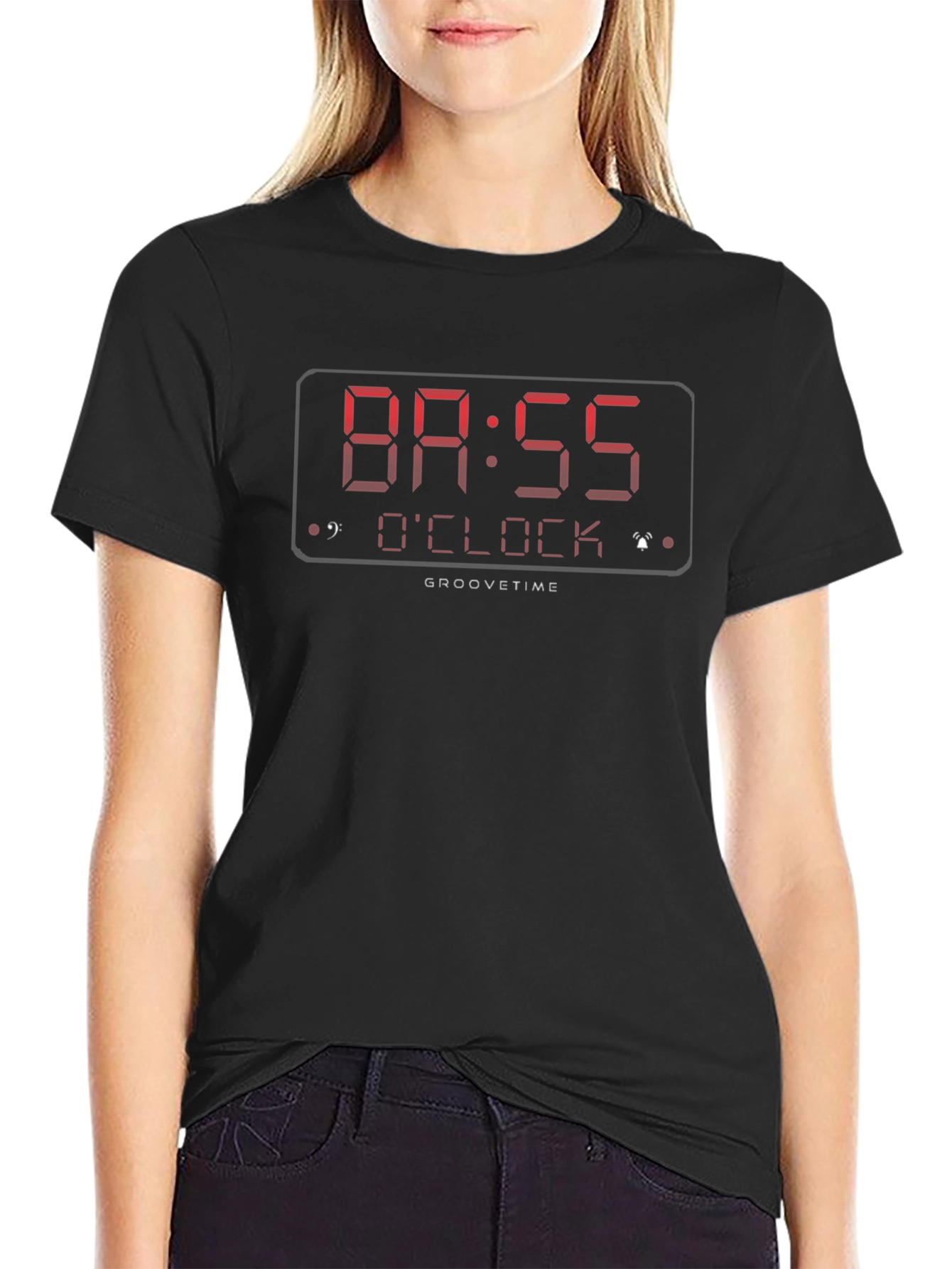 Bass OClock Groovetime Black T-Shirt