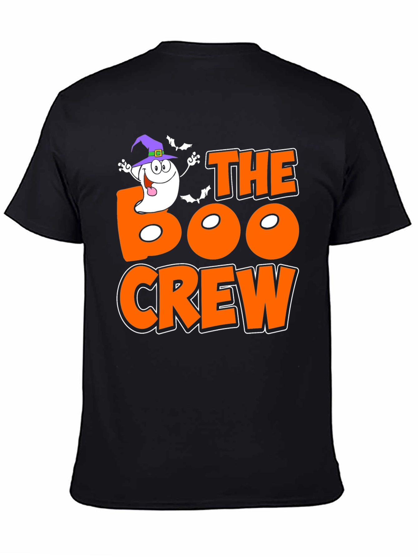 The Boo Crew Halloween Graphic T-Shirt