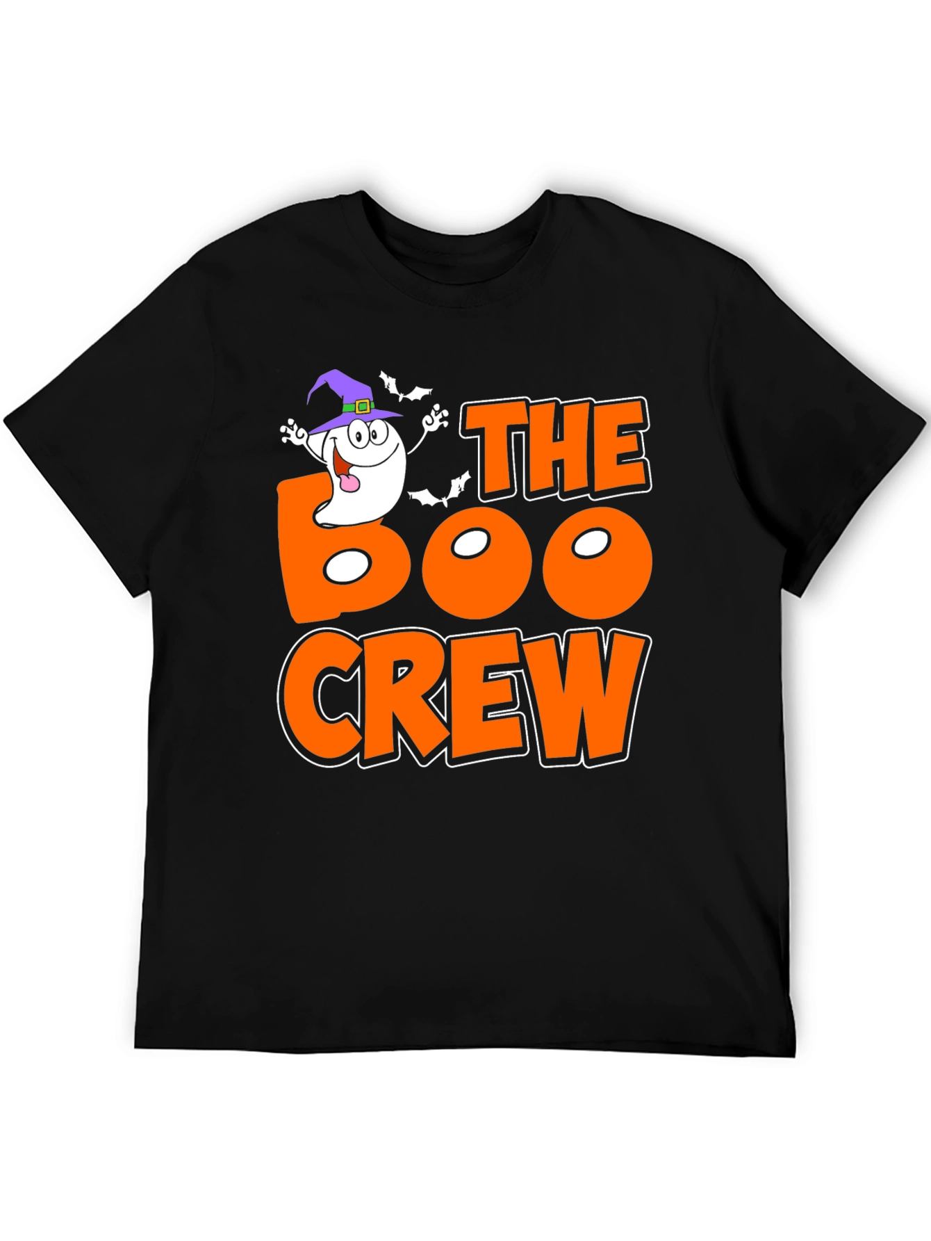 The Boo Crew Halloween Graphic T-Shirt