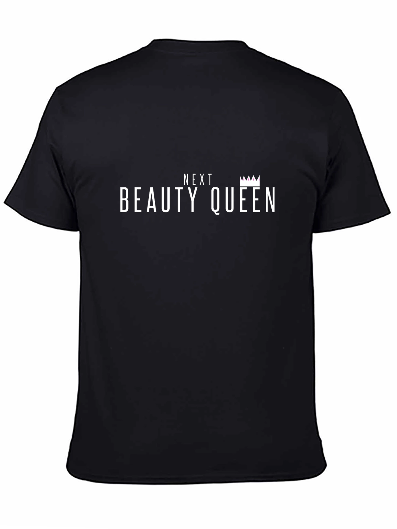 Next Beauty Queen Black Graphic Tee