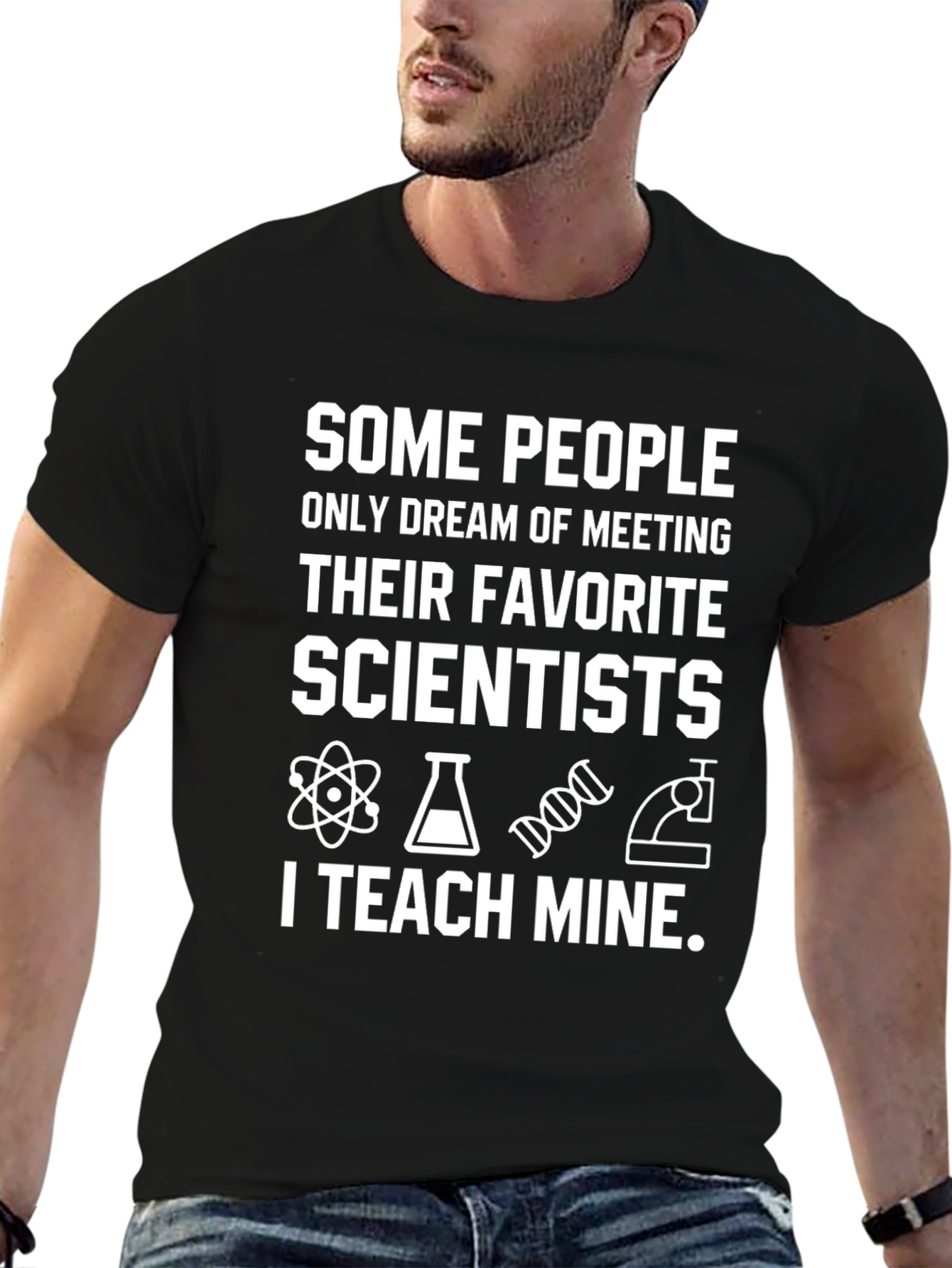 Scientist Teacher T-Shirt - Teach Mine