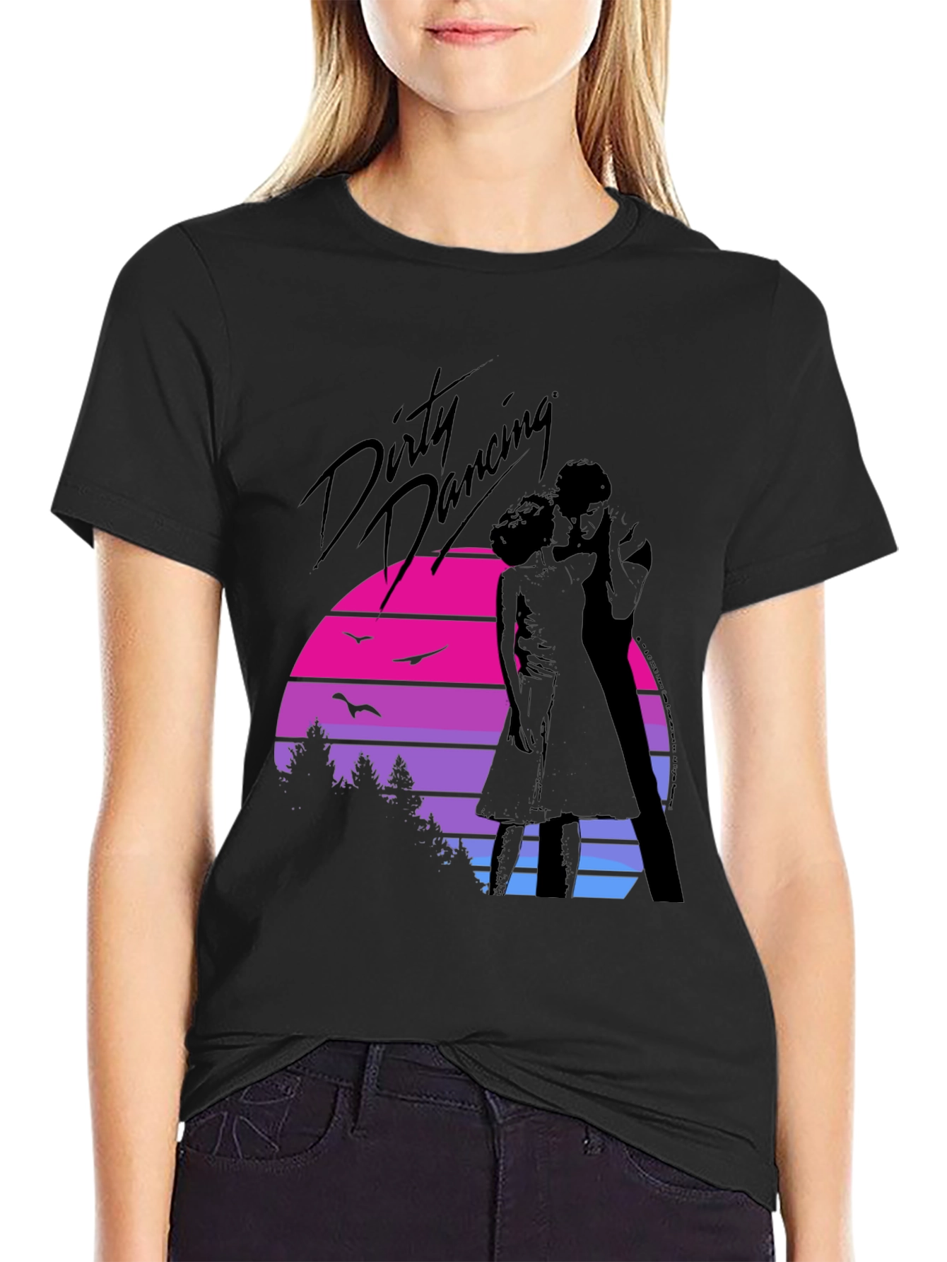 Dirty Dancing Sunset Graphic T-Shirt