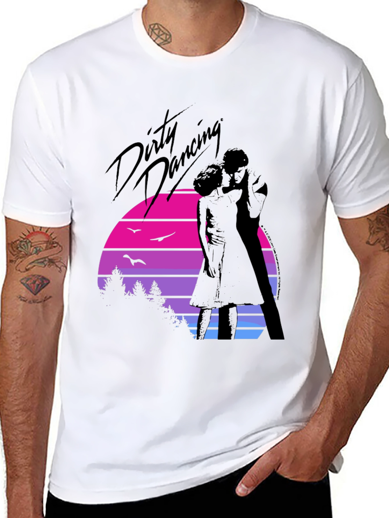 Dirty Dancing Sunset Graphic T-Shirt