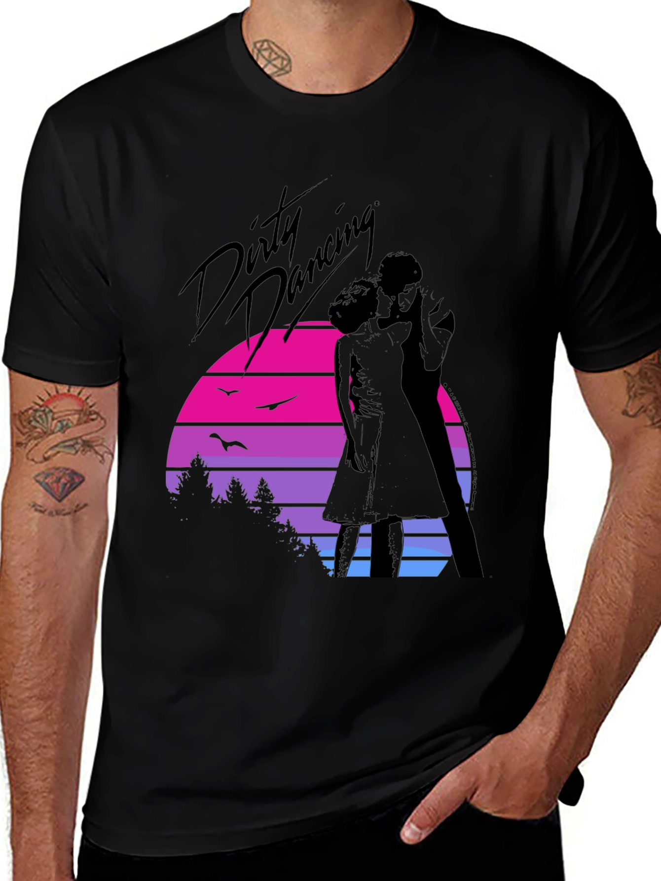 Dirty Dancing Sunset Graphic T-Shirt