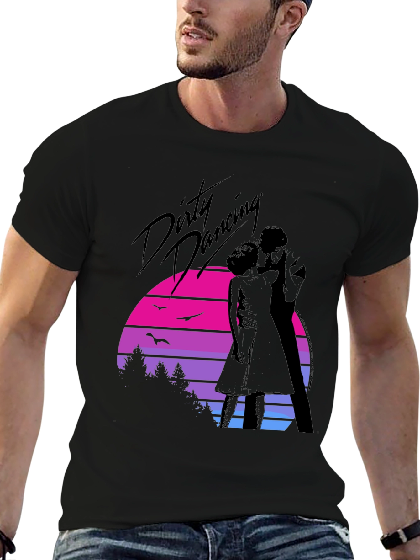 Dirty Dancing Sunset Graphic T-Shirt