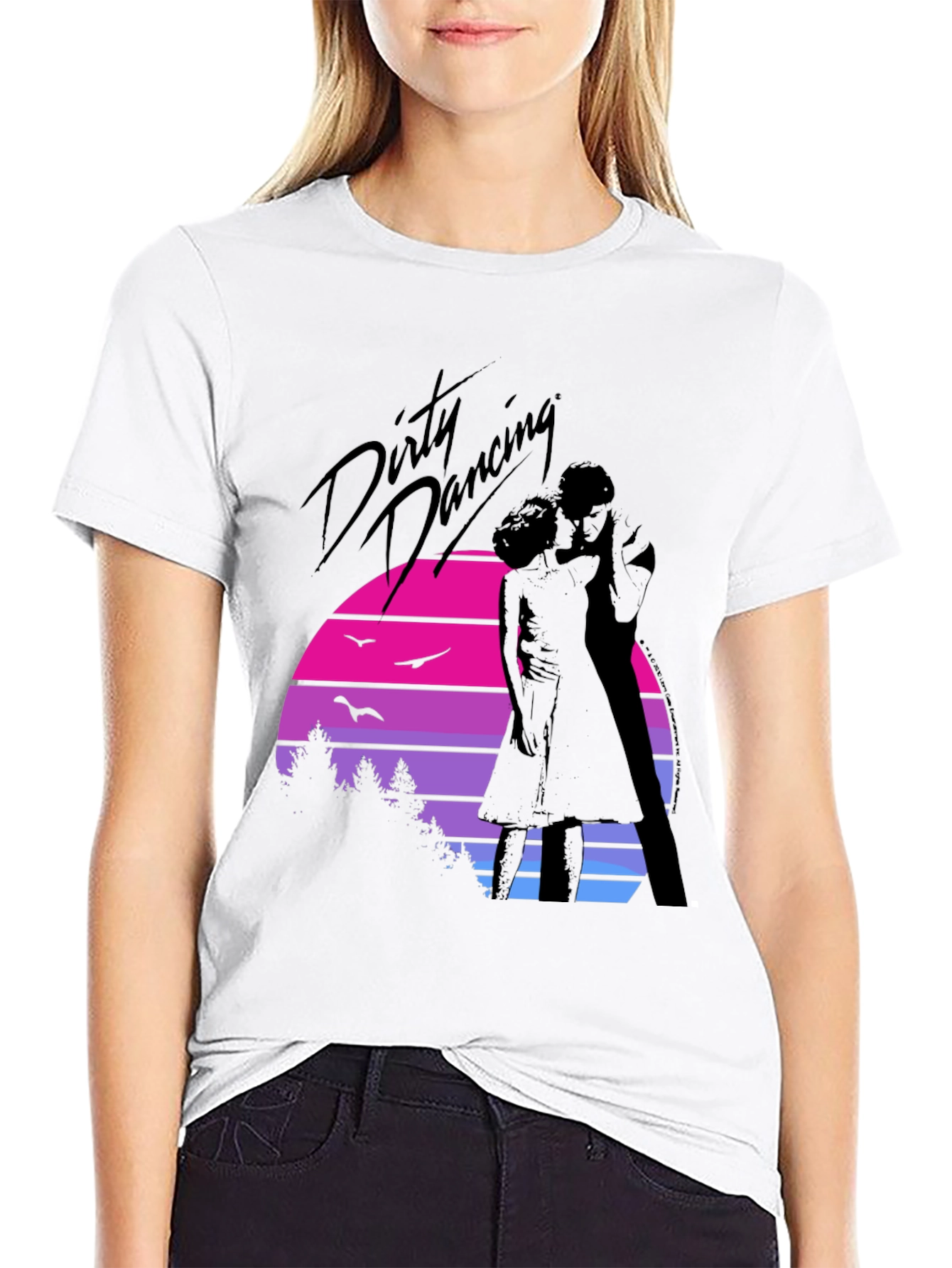 Dirty Dancing Sunset Graphic T-Shirt