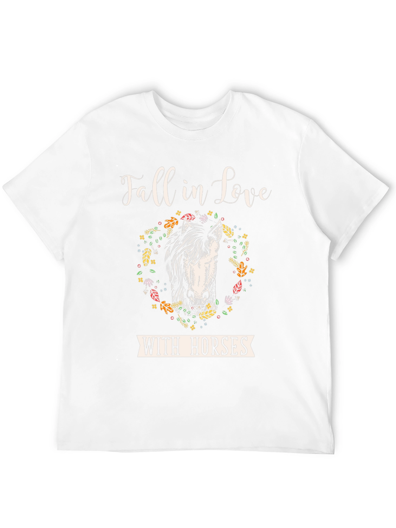 Fall in Love with Horses Graphic Tee