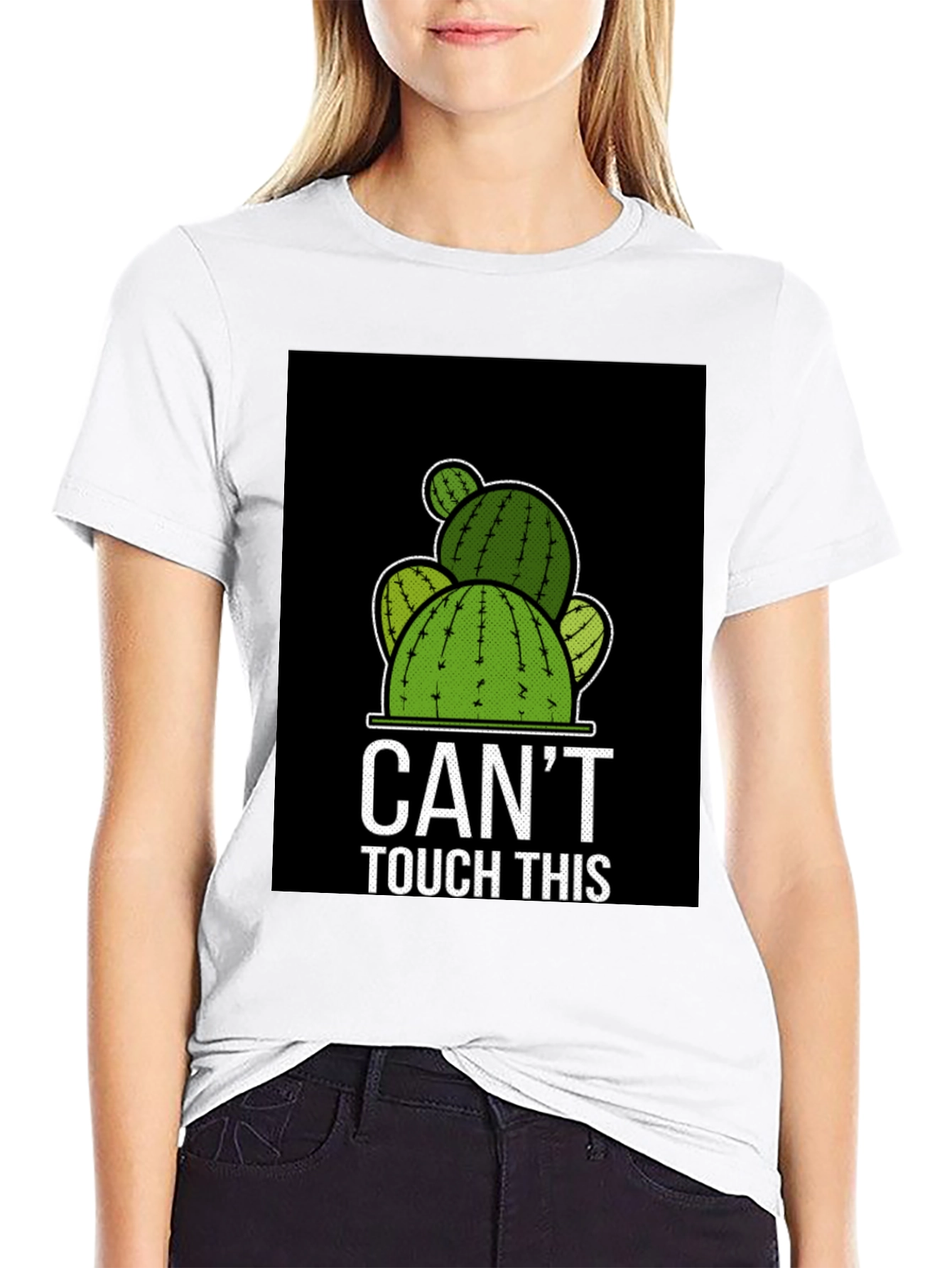 Cant Touch This Cactus Graphic Tee