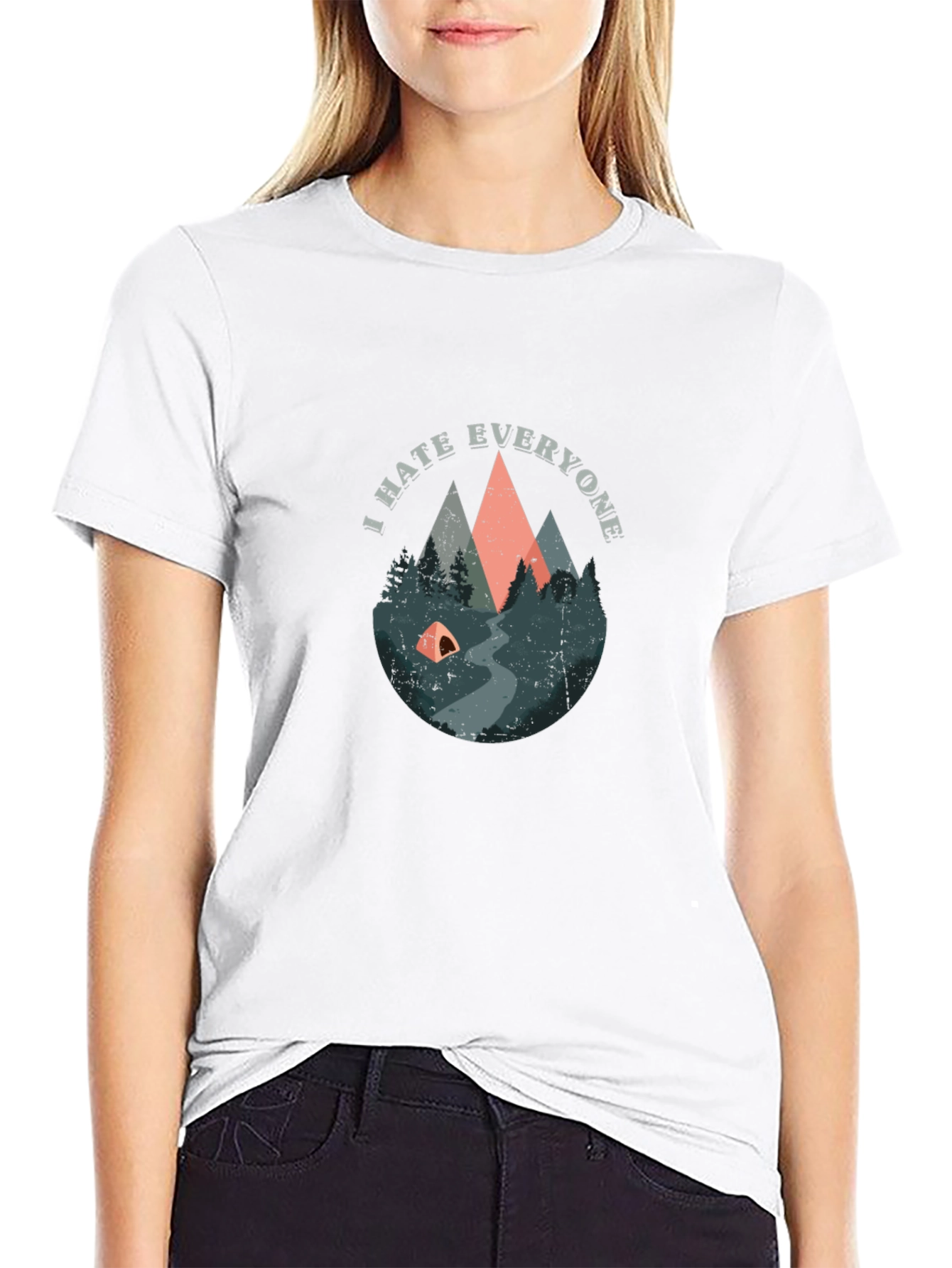 I Hate Everyone Camping T-Shirt