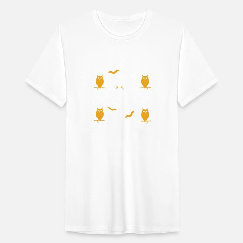 a cat and an owl midnight