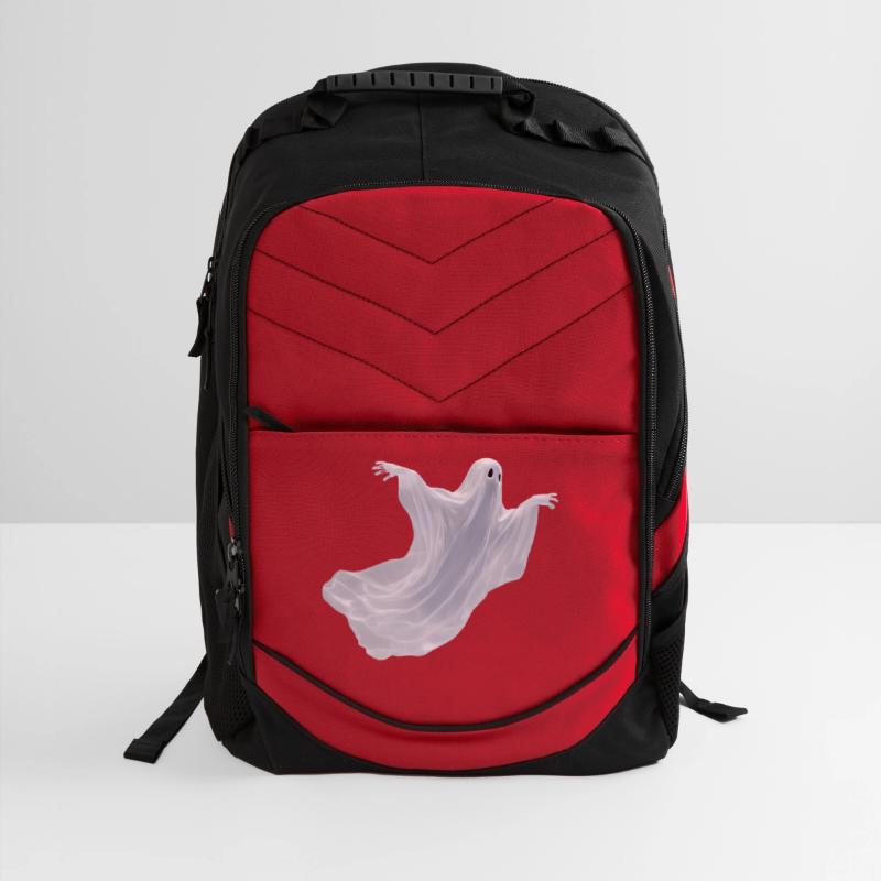 A close-up image of a ghost.