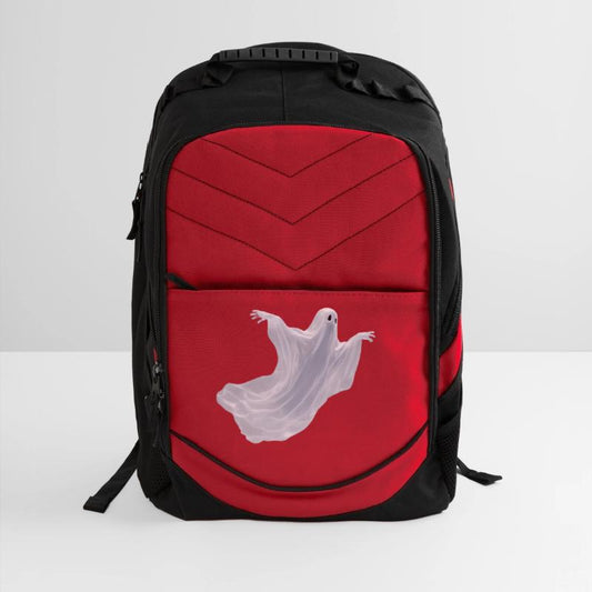 A close-up image of a ghost.