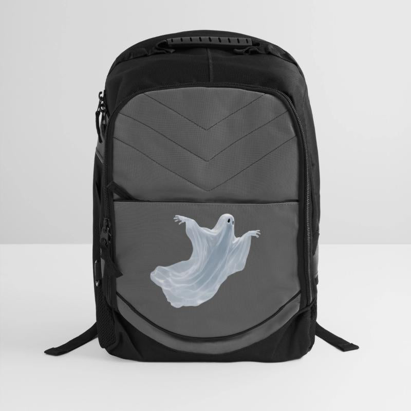 A close-up image of a ghost.