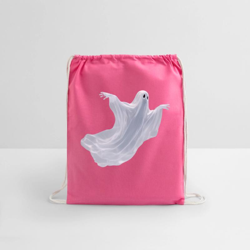 A close-up image of a ghost.