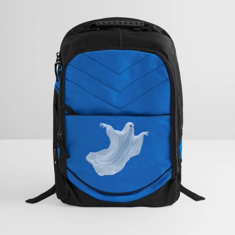 A close-up image of a ghost.