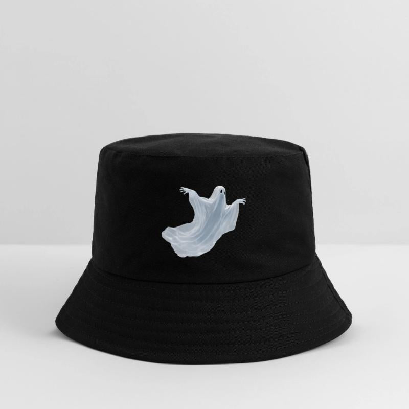 A close-up image of a ghost.