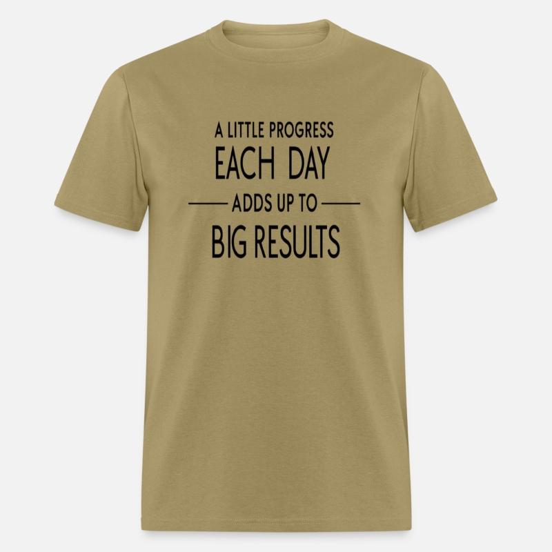 A little progress each day adds up to big results