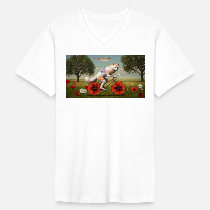 A striking anthropomorphic white wolf