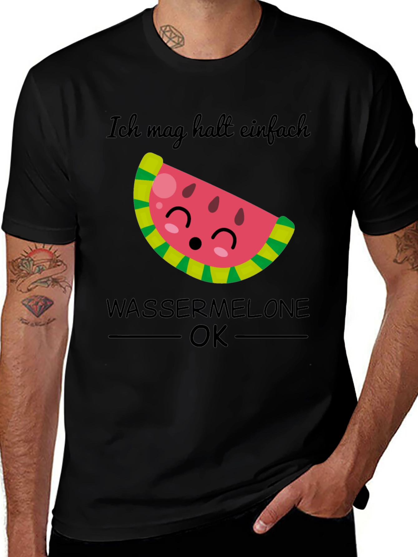 Watermelon Graphic Tee - Summer Fun