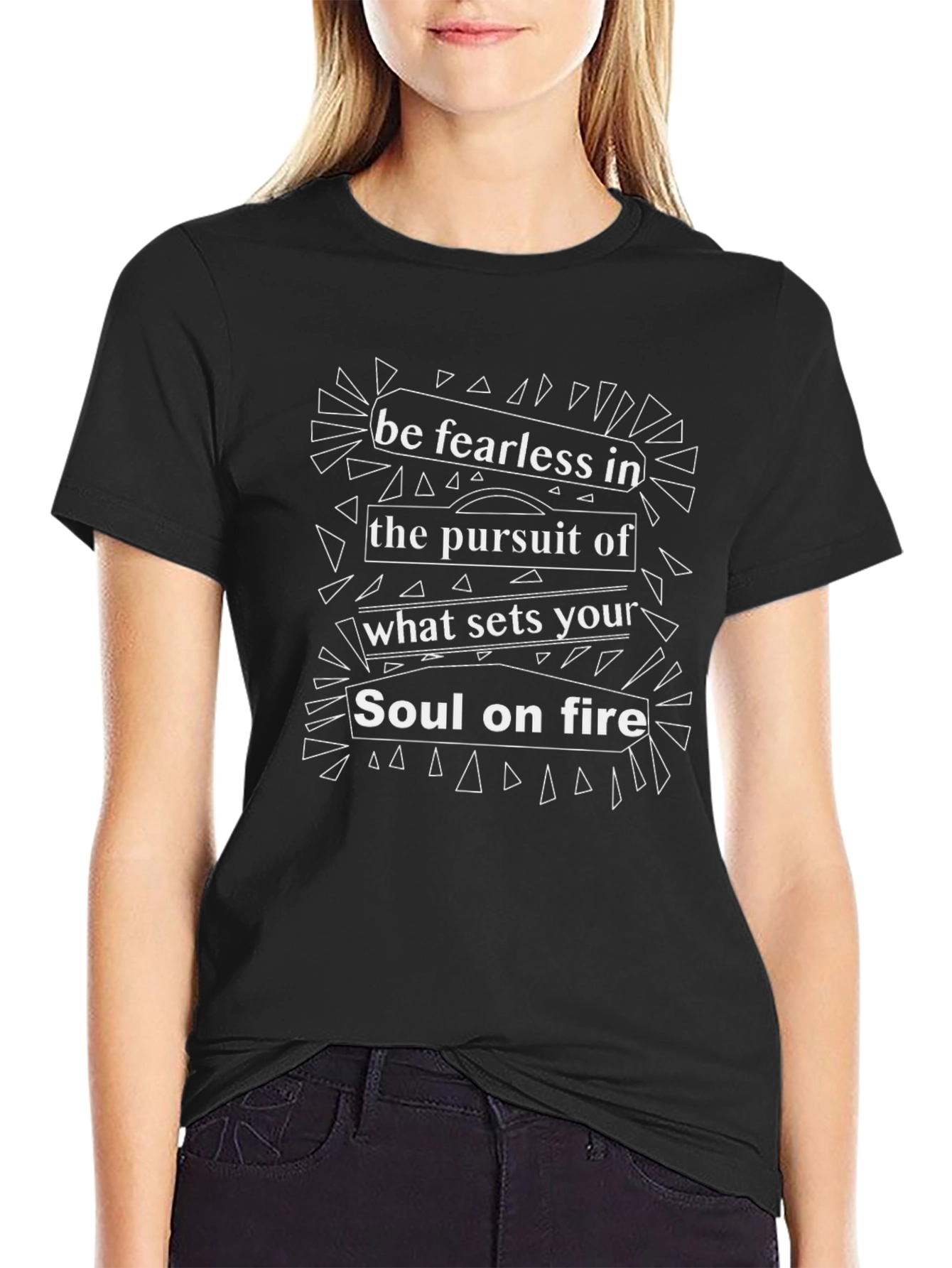 Fearless Pursuit Graphic Tee - Motivational T-Shirt