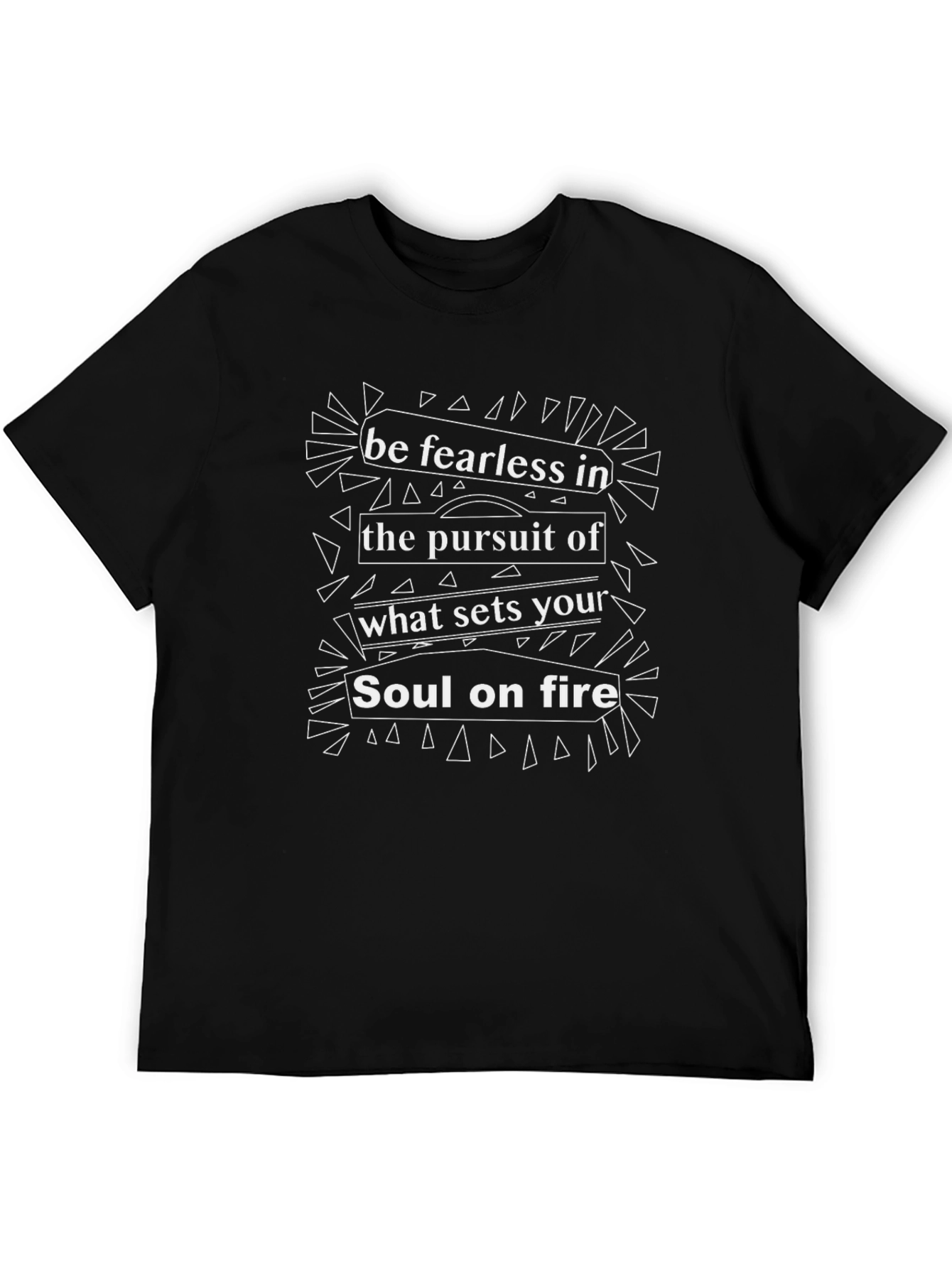 Fearless Pursuit Graphic Tee - Motivational T-Shirt