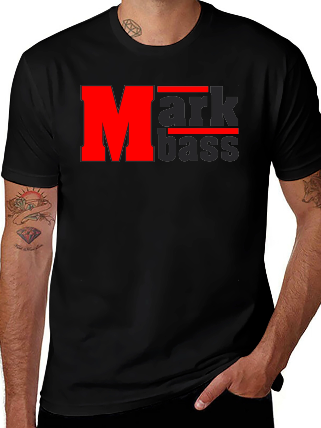 Mark Bass Graphic Tee - Black
